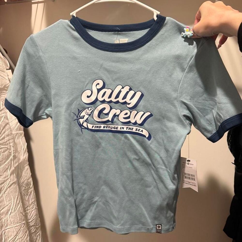 Salty-crew Women's Blue T-shirt